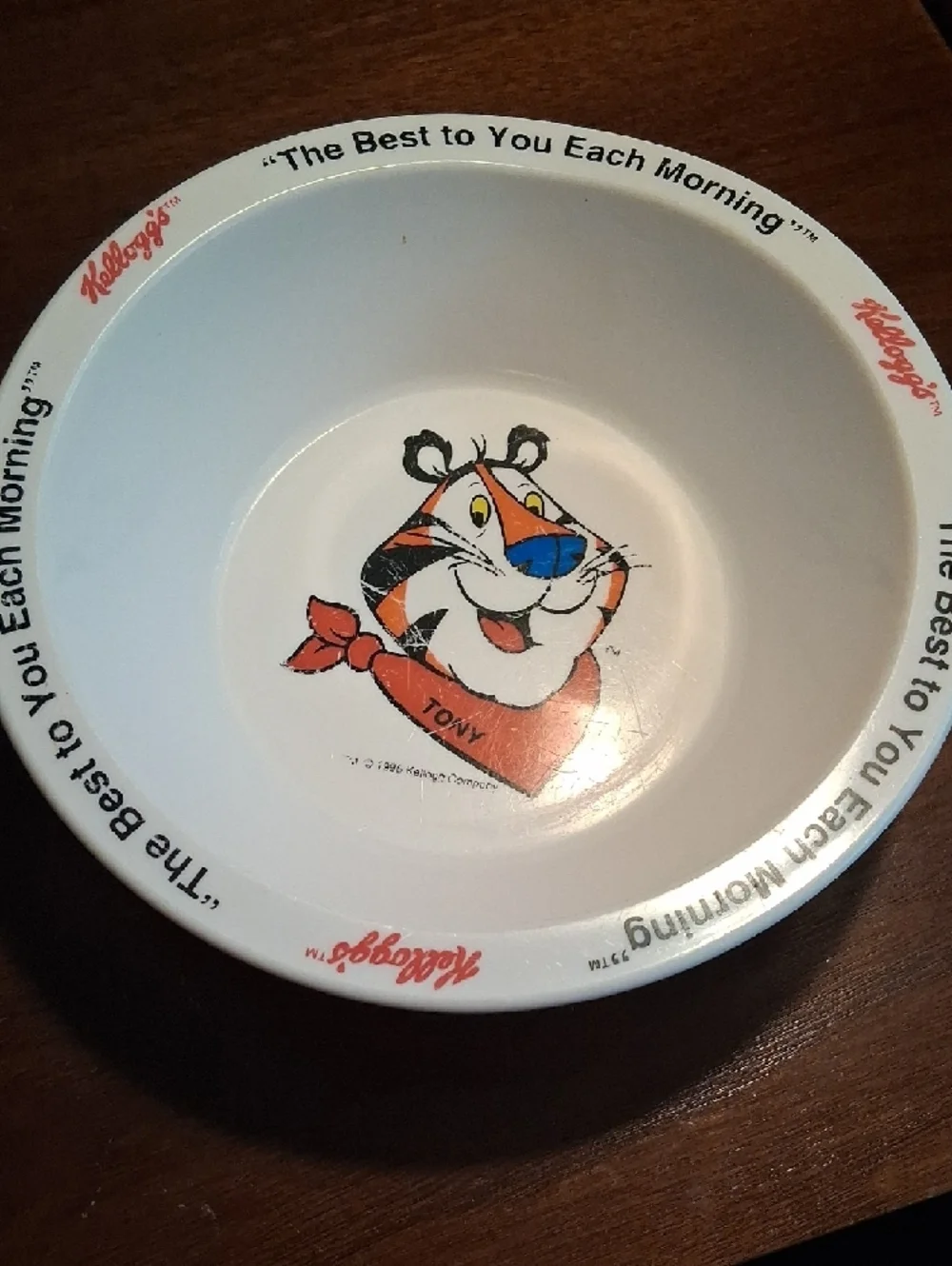 1990s Kellogg's Tony the Tiger And Snap, Crackle,Pop Breakfast Bowls - Set of 2